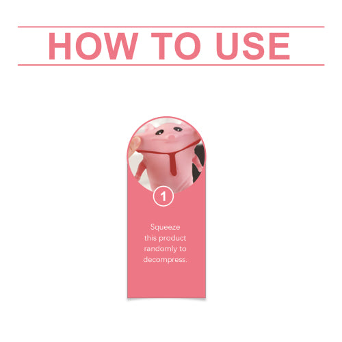 Pink Pig Squeeze Toy