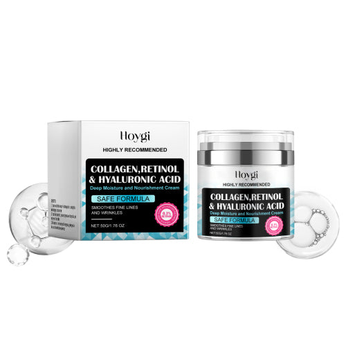 Collagen Face Cream with Hyaluronic Acid & Vitamin E