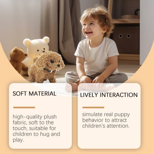 Electric Plush Dog Toy