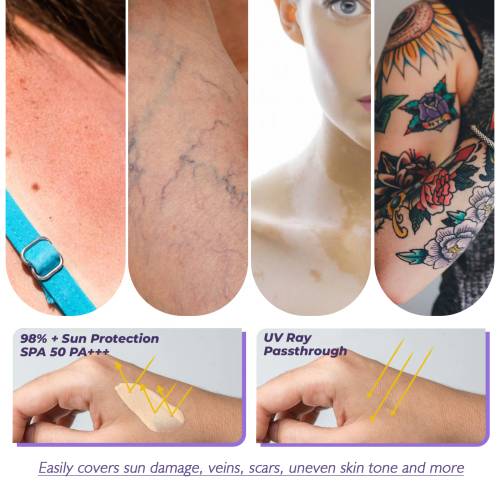 Waterproof Body Concealer for Tattoos & Birthmarks
