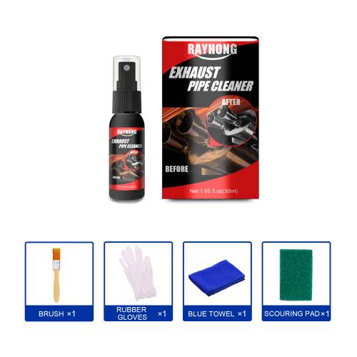 Exhaust Pipe Rust Cleaner, 30 ml Set
