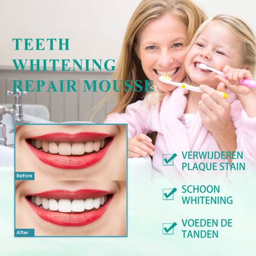 Whitening Foam Toothpaste with Mint