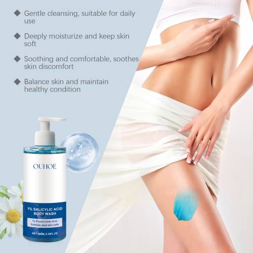 Salicylic Acid Body Wash with Chamomile