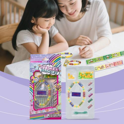 Kids' Educational Bead Bracelet Set