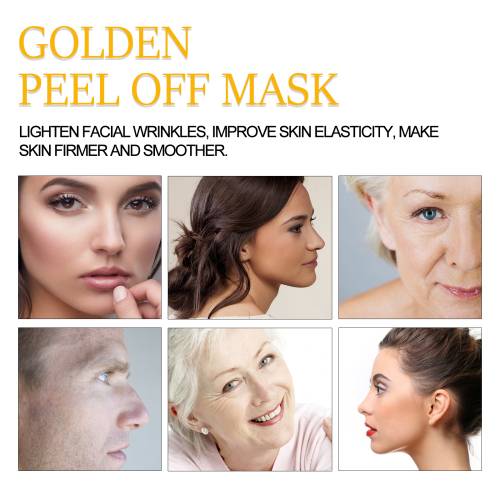 24K Gold Peel-Off Face Mask for Blackheads