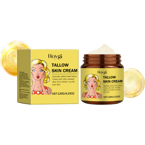 Tallow & Honey Face Moisturizer, Gentle Hydrating Cream