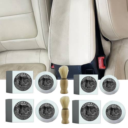 Leather Care Ointment & Brush Set