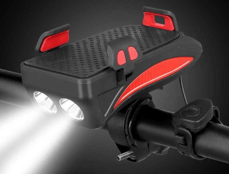 4-in-1 Bike Phone Holder with Powerbank zavevo