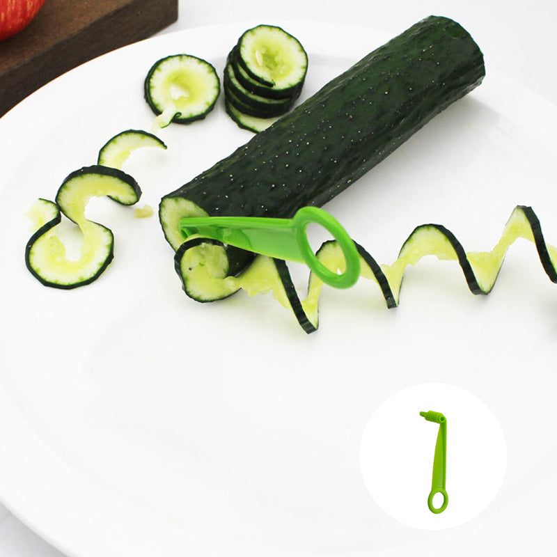 2-in-1 Vegetable Shredder & Slicer, Multi Double Knife Peeler | zavevo