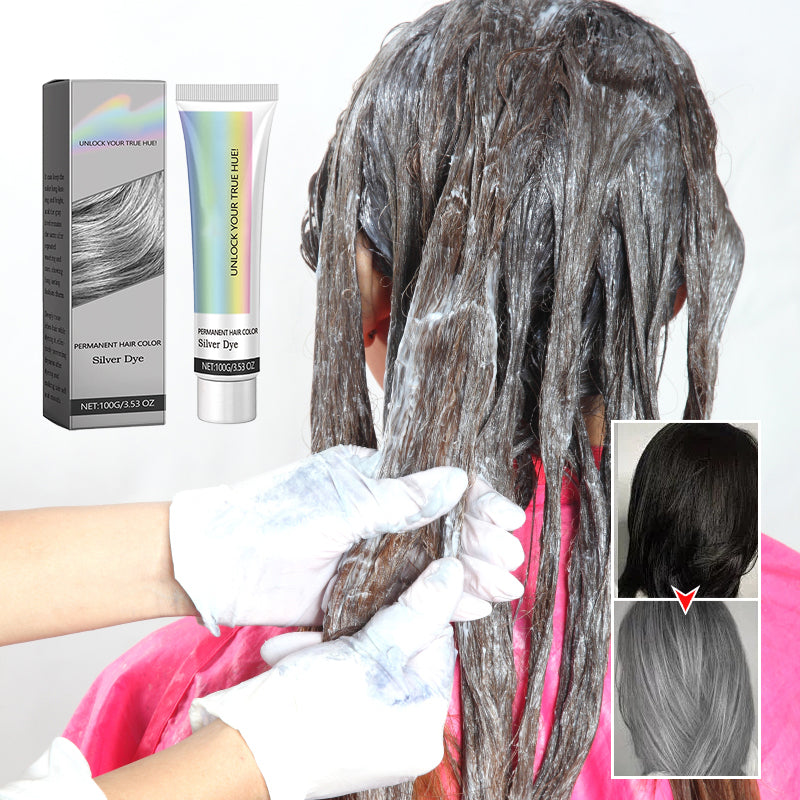 zavevo | 2-in-1 Natural Essence Extract Silver Hair Dye