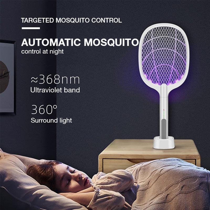 2-in-1 Electric Swatter & Night Mosquito Killing Lamp zavevo
