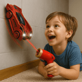 GravityRacer – Laser-Controlled Wall Climbing RC Car