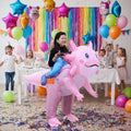 Halloween Inflatable Axolotl Costume with Battery-Operated Fan and Full-Body Design