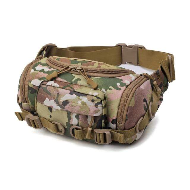 Zavevo Tactical Fanny Waist Pack – Durable Nylon Outdoor Belt Bag for Hiking & Travel
