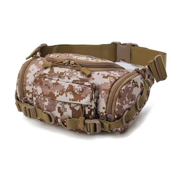 Zavevo Tactical Fanny Waist Pack – Durable Nylon Outdoor Belt Bag for Hiking & Travel