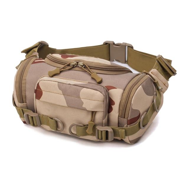 Zavevo Tactical Fanny Waist Pack – Durable Nylon Outdoor Belt Bag for Hiking & Travel