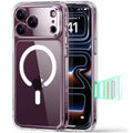 iPhone 2026 Pro Classic Hybrid Magnetic Case with Camera Control - Clear