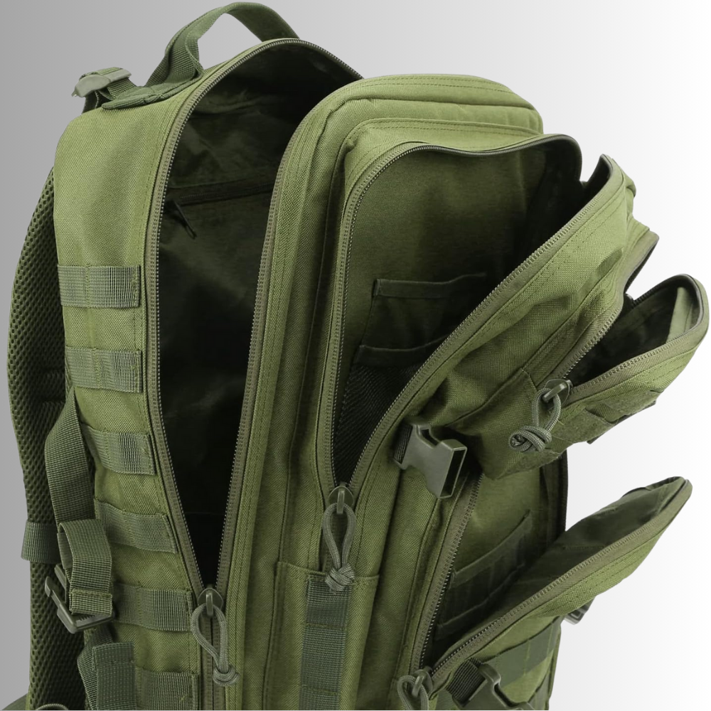 Zavevo 40L Tactical Backpack with MOLLE System and Water Resistant Oxford Fabric