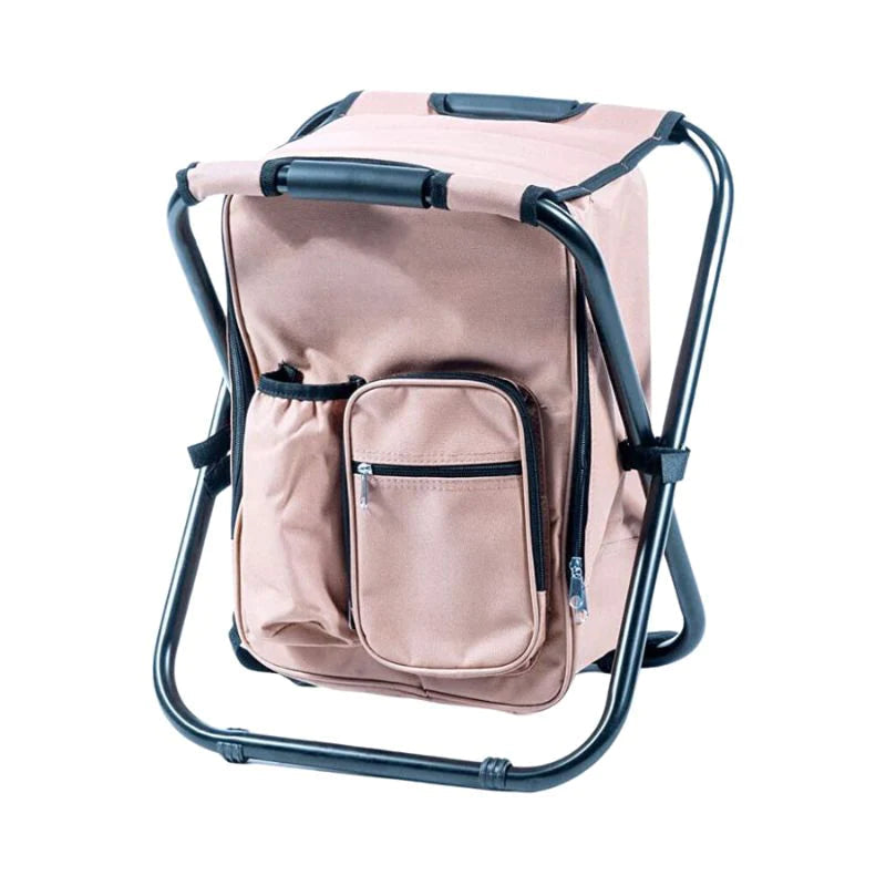 Zavevo Travel Backpack Chair – 3-in-1 Foldable Outdoor Chair, Cooler Bag & Hiking Backpack