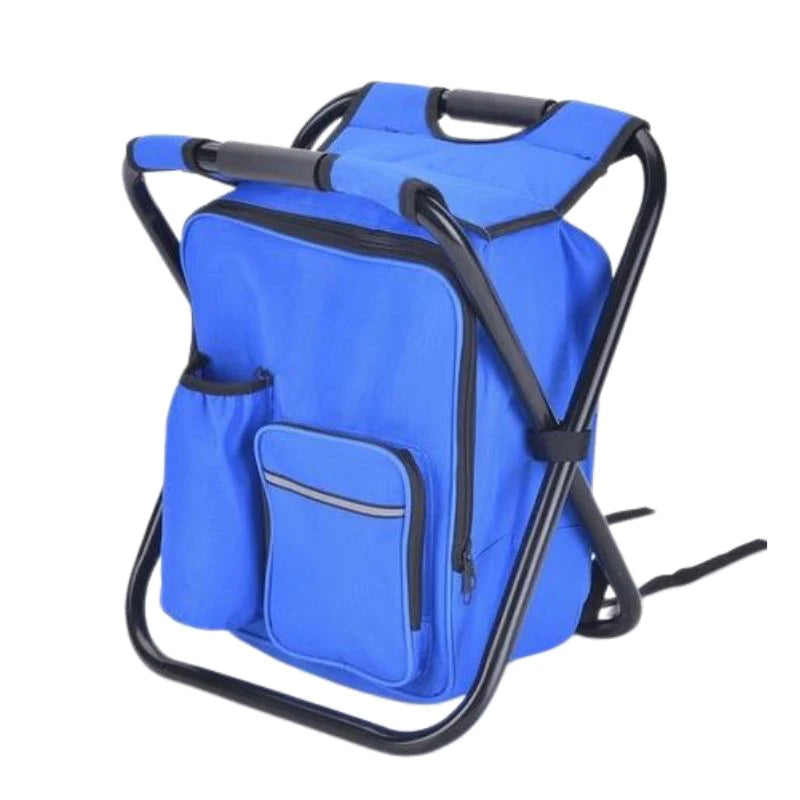 Zavevo Travel Backpack Chair – 3-in-1 Foldable Outdoor Chair, Cooler Bag & Hiking Backpack