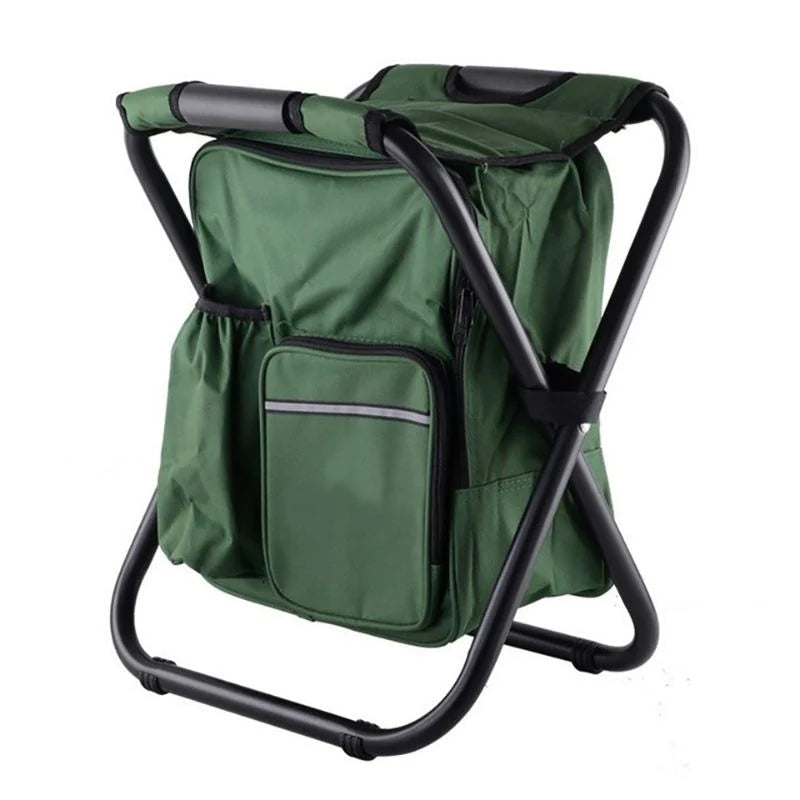 Zavevo Travel Backpack Chair – 3-in-1 Foldable Outdoor Chair, Cooler Bag & Hiking Backpack