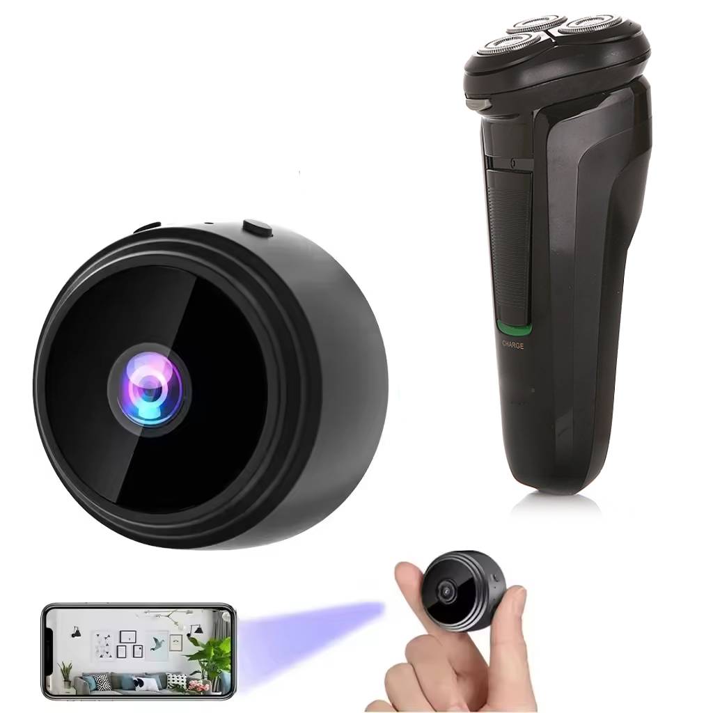 1080P HD WiFi Mini Shaver Razor Camera | WiFi Motion Detection Cam