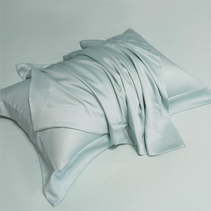2 Pack for Silk Pillowcase for Hair and Skin,  Natural Silk Pillow Case with Zipper, Both Sided Pure Silk Pillow Cover for Women | zavevo