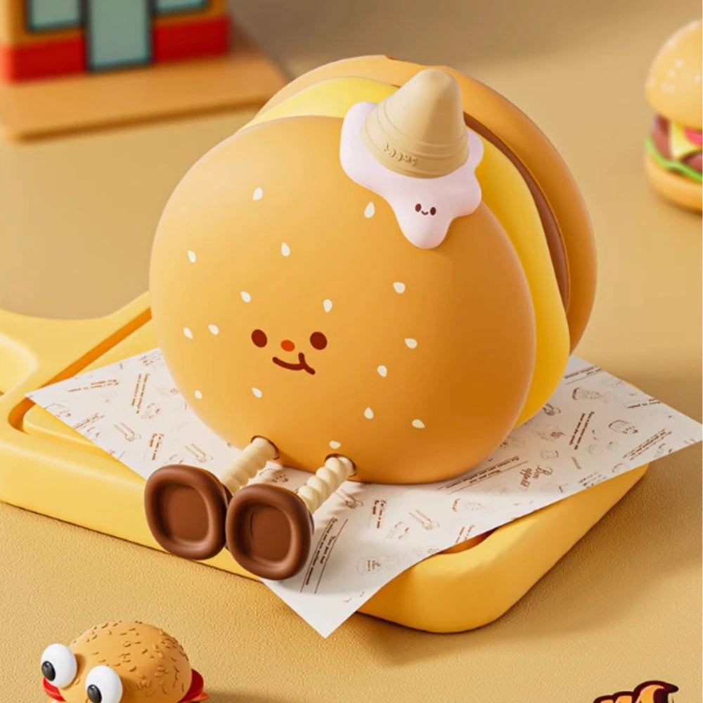 LED Night Light Rechargeable Silicone Portable Squishy Animal Warm White