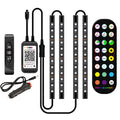 LED Strip Lights for Car Interior with Remote Control and Music Sync Ambient Lighting