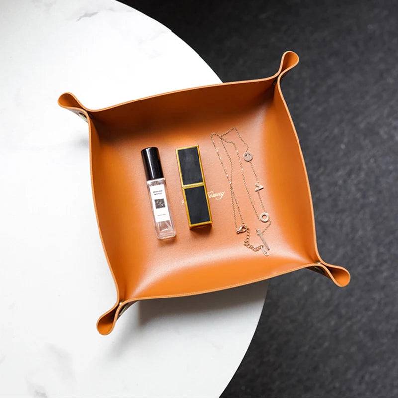 Nordic Leather Storage Tray