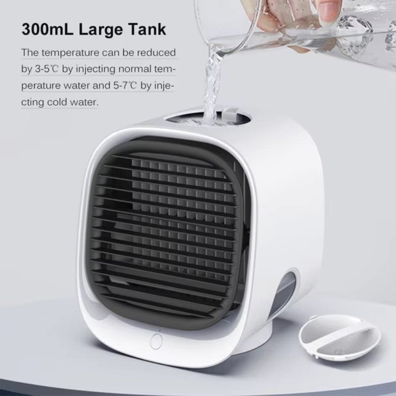 3-in-1 Mini Air Conditioner with Cooling, Humidifying & Air Purifying | zavevo