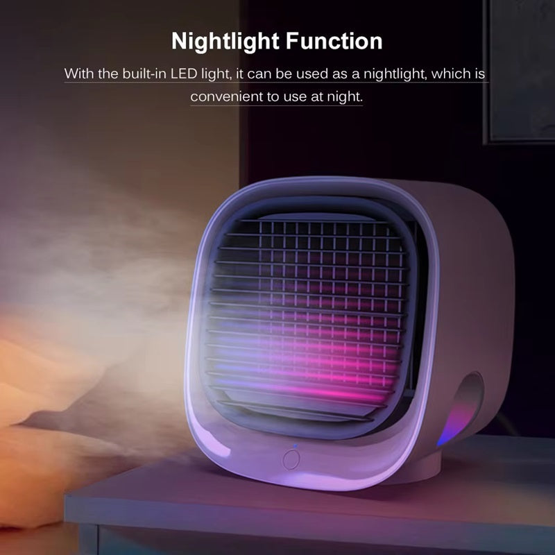 3-in-1 Mini Air Conditioner with Cooling, Humidifying & Air Purifying | zavevo