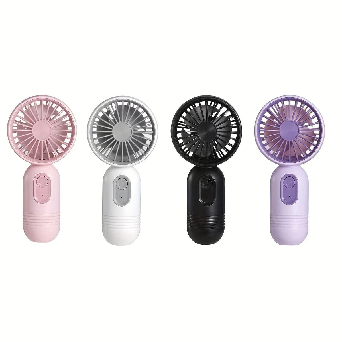 1PC Mini Portable Fan, USB Rechargeable, With 3 Speeds - Handheld Fan For Men And Women - Perfect For Office, Outdoor, Travel, And Camping | zavevo