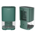 Portable Dehumidifier for Basement Bedroom with Drain Hose and LED Tank Indicator