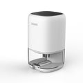 Portable Mini Dehumidifier for Basement Crawl Space Closet and Bathroom with Clear Water Tank
