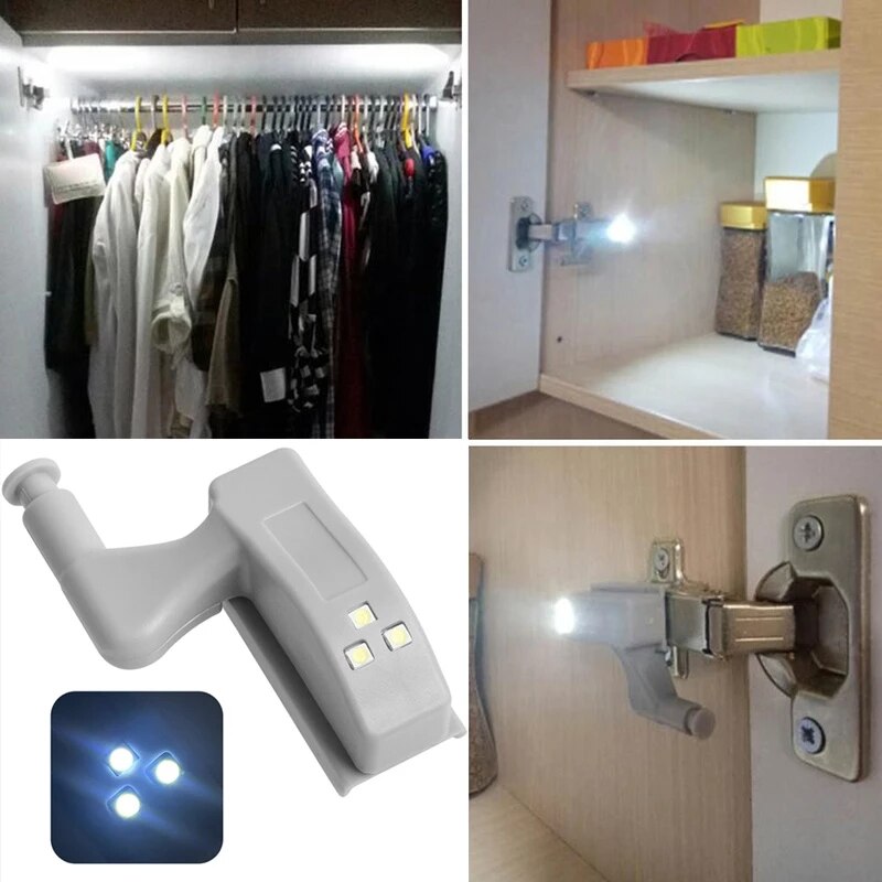 10pcs LED Sensor Hinge Wardrobe Lamp | zavevo