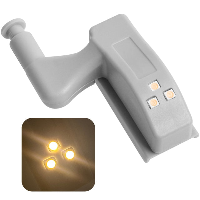 10pcs LED Sensor Hinge Wardrobe Lamp | zavevo