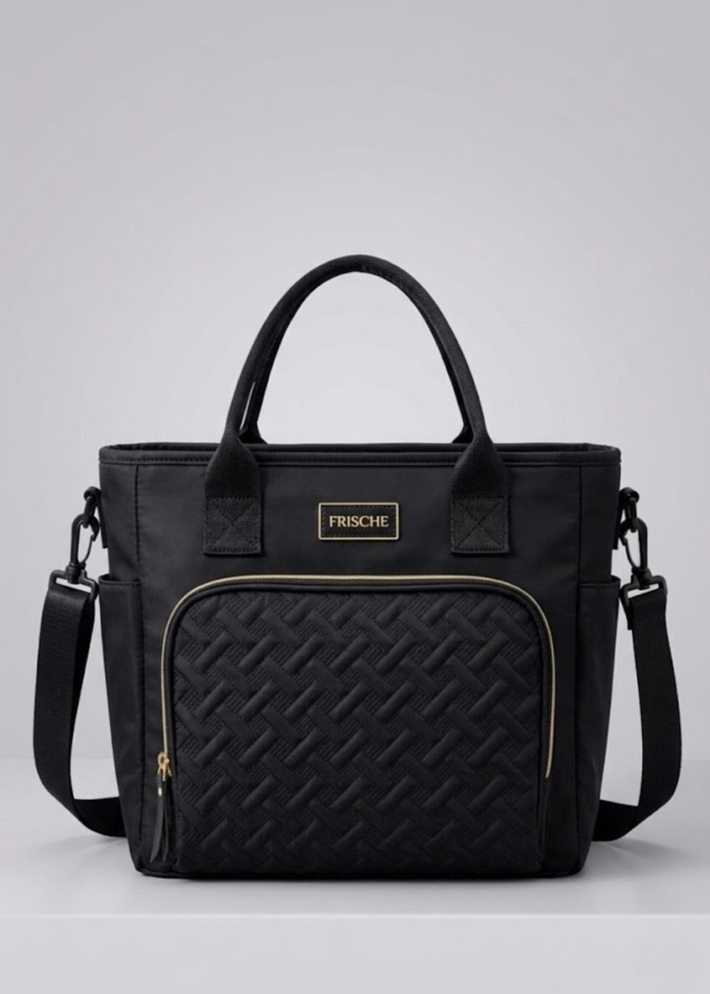 Black Ladies Lunch Tote Bag | The Belgravia