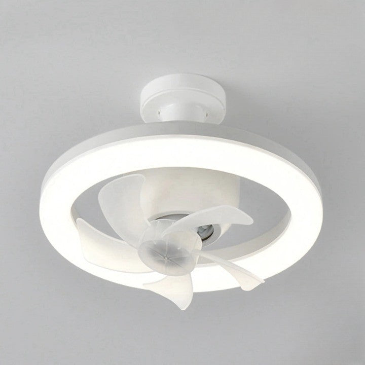 2in1 Radiant Rotating RC Ceiling Fan Lamp | zavevo