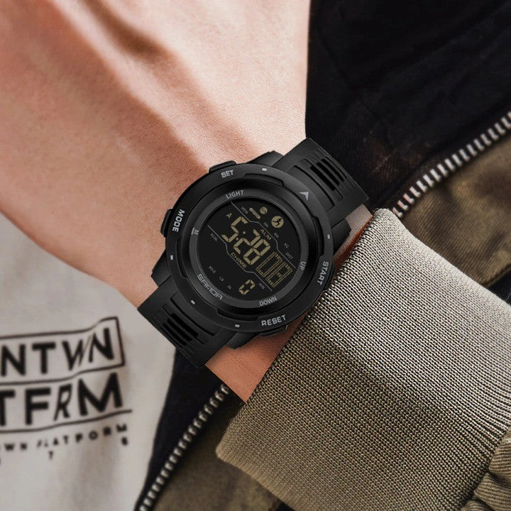 zavevo | Waterproof Military Pedometer Digital Watch