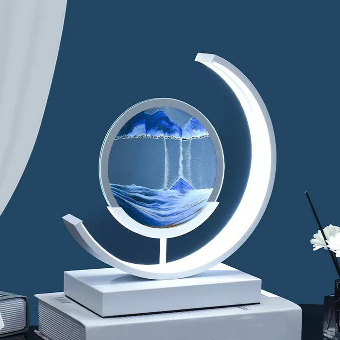 3D Sand Shell Table Lamp - Abyss | zavevo