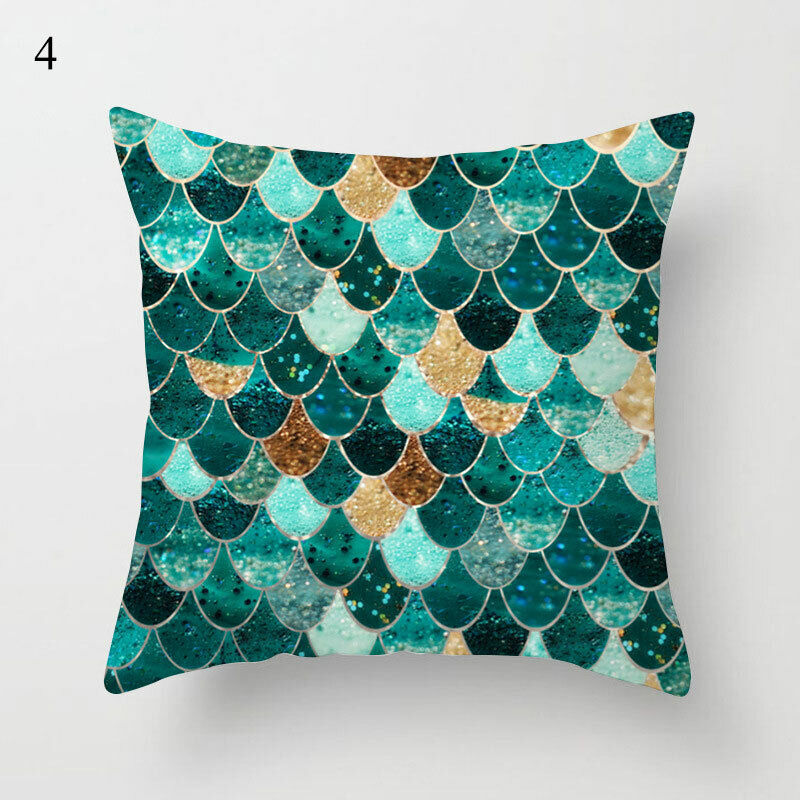 18" Cushion Cover Pillow Case Home Sofa Decor Pillowslip Waist Pillow Cover Soft zavevo