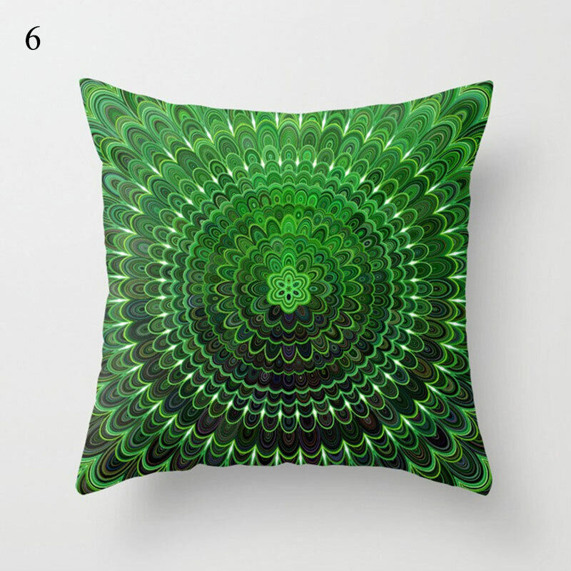 18" Cushion Cover Pillow Case Home Sofa Decor Pillowslip Waist Pillow Cover Soft zavevo