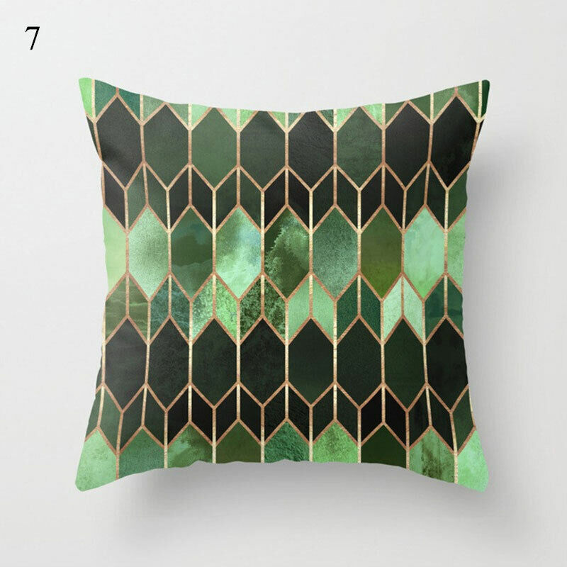 18" Cushion Cover Pillow Case Home Sofa Decor Pillowslip Waist Pillow Cover Soft zavevo