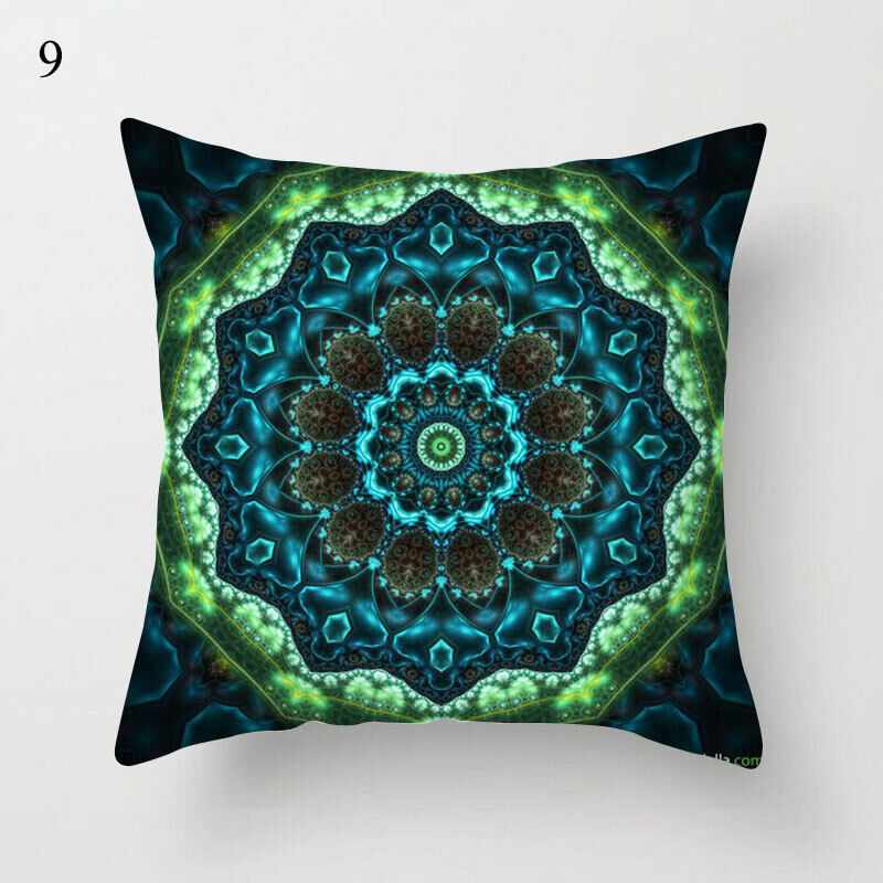 18" Cushion Cover Pillow Case Home Sofa Decor Pillowslip Waist Pillow Cover Soft zavevo