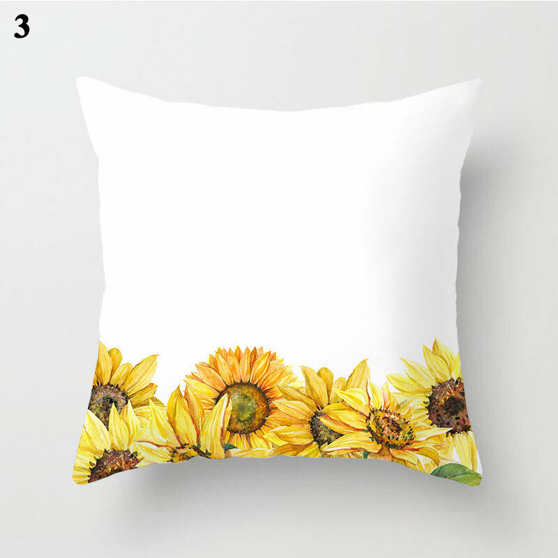 18" Cushion Cover Pillow Case Home Sofa Decor Pillowslip Waist Pillow Cover Soft zavevo