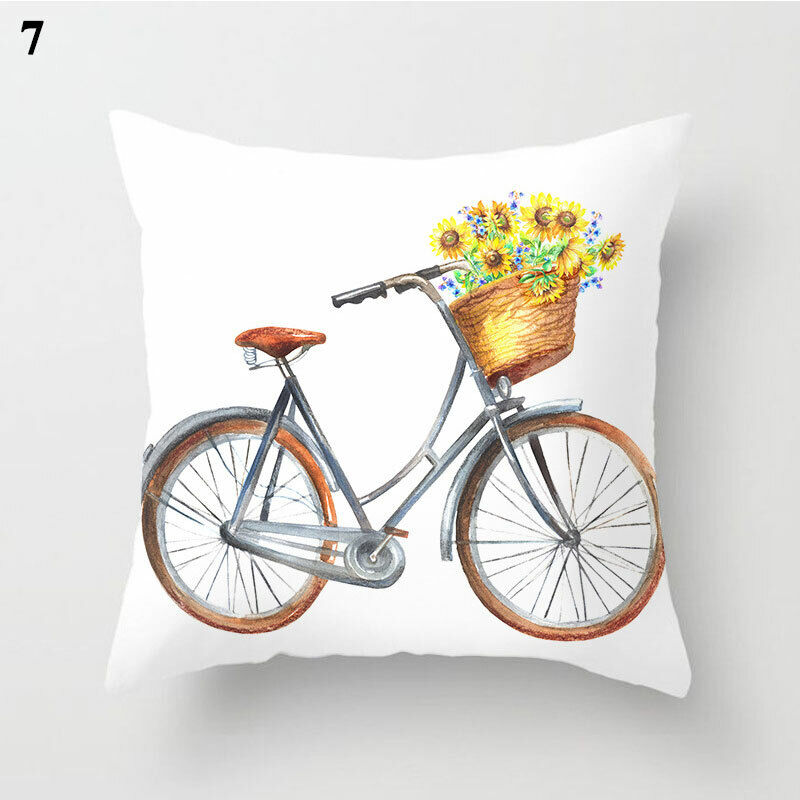 18" Cushion Cover Pillow Case Home Sofa Decor Pillowslip Waist Pillow Cover Soft zavevo