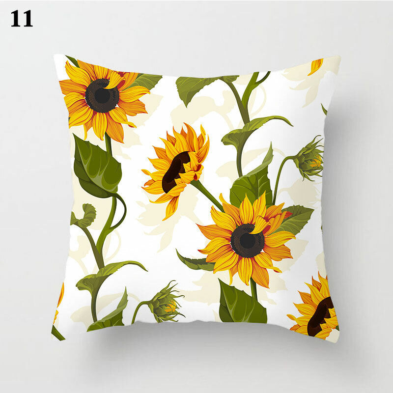 18" Cushion Cover Pillow Case Home Sofa Decor Pillowslip Waist Pillow Cover Soft zavevo