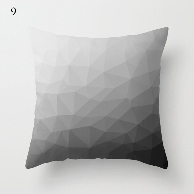 18" Cushion Cover Pillow Case Home Sofa Decor Pillowslip Waist Pillow Cover Soft zavevo