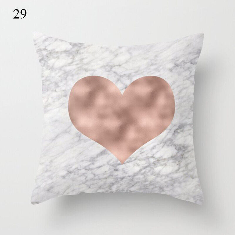 18" Cushion Cover Pillow Case Home Sofa Decor Pillowslip Waist Pillow Cover Soft zavevo